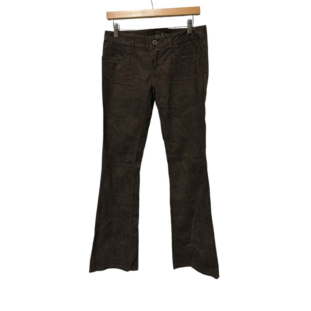 American Eagle Corduroy Lightweight Size 2 Brown Flare New